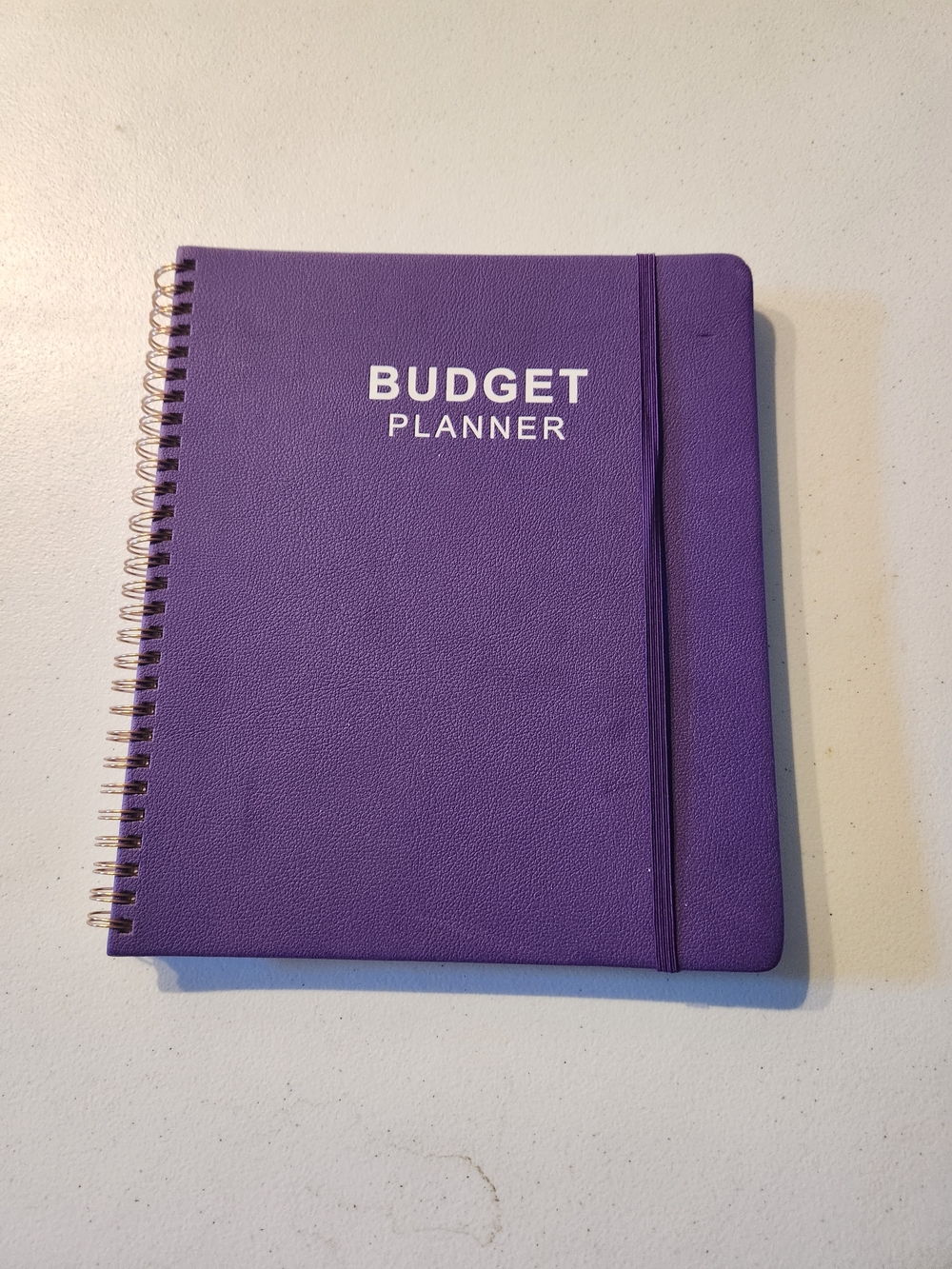 Budget Planner Notebook - Purple